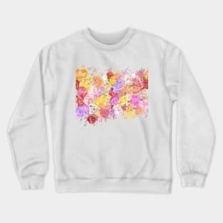 Messy Roses Crewneck Sweatshirt